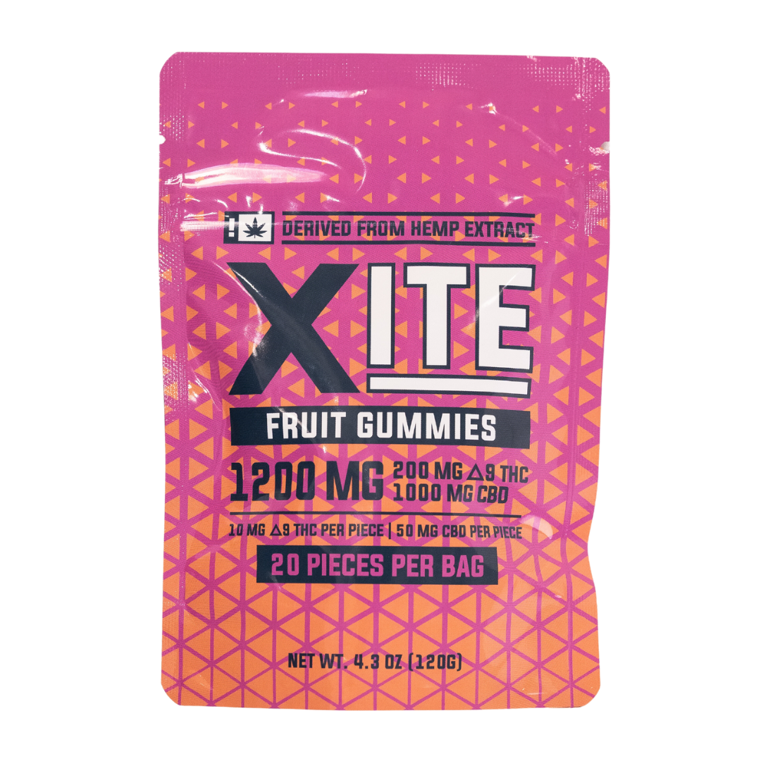 Xite D9 Fruit Gummies 1:5 Bag