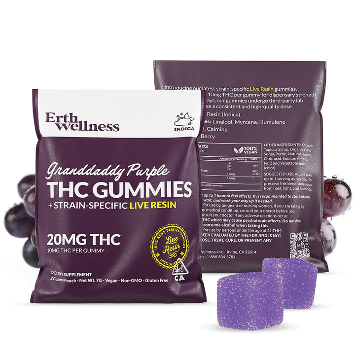 Erth Wellness Δ9 Gummies - 2 packs