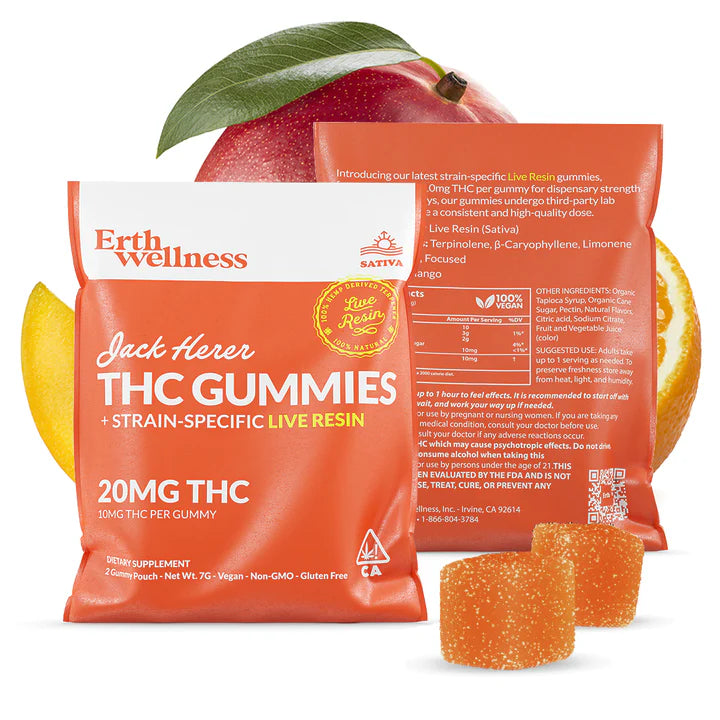 Erth Wellness Δ9 Gummies - 2 packs