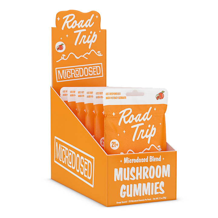 Road Trip Mushroom Gummies - Orange Microdose