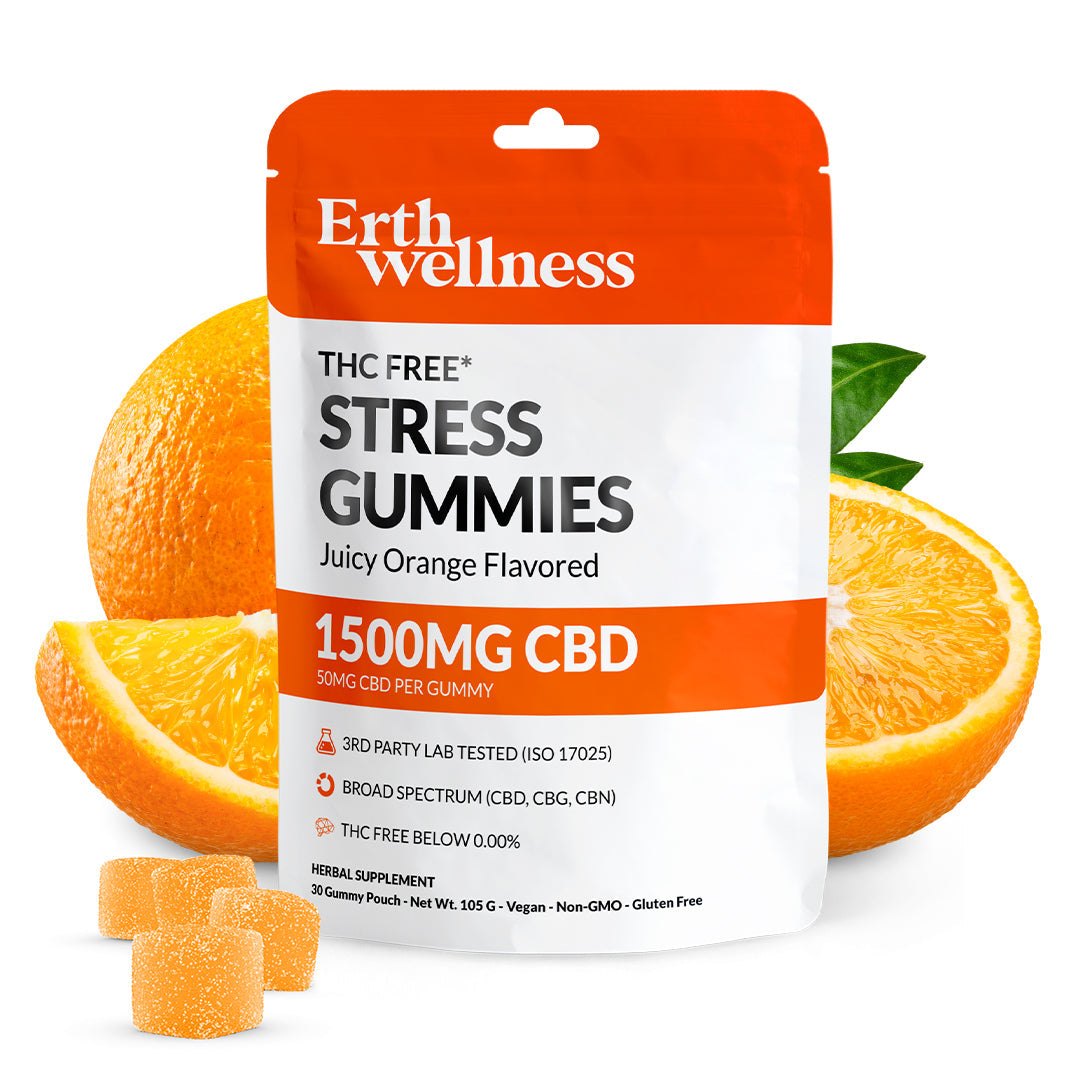 Erth Wellness - THC Free STRESS Gummies