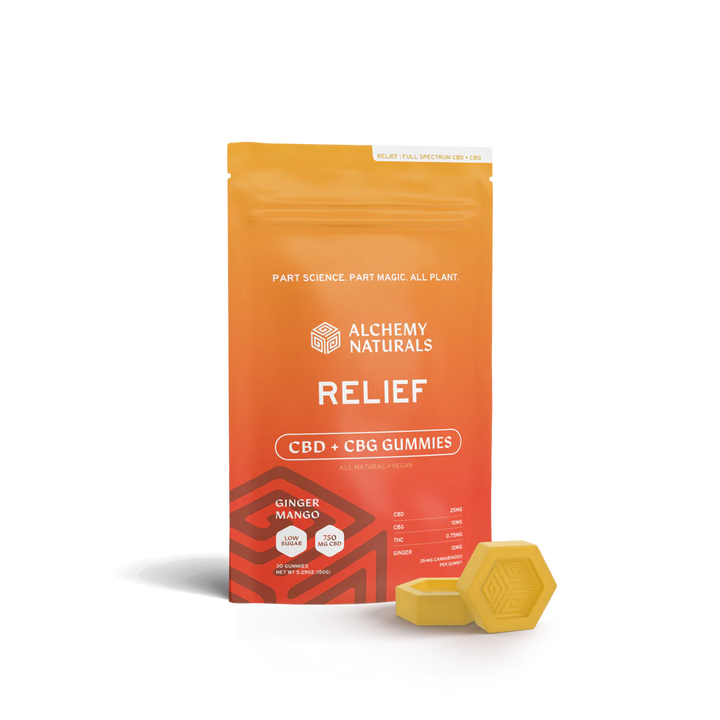 Alchemy Naturals Gummies  - Relief