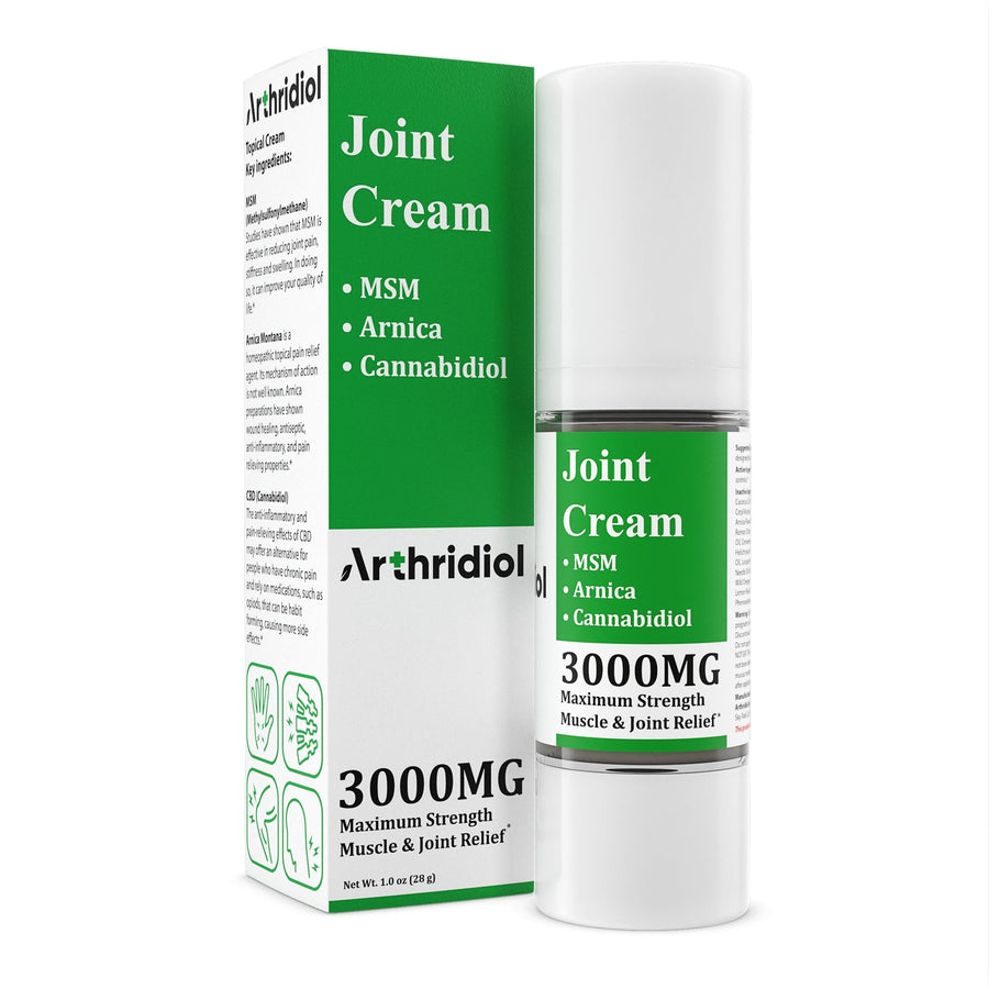 Arthridiol - Joint Cream 3000mg CBD