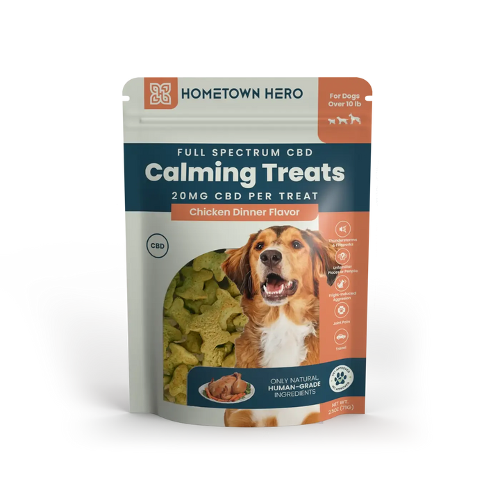 Hometown Hero Dog Treats - Calming