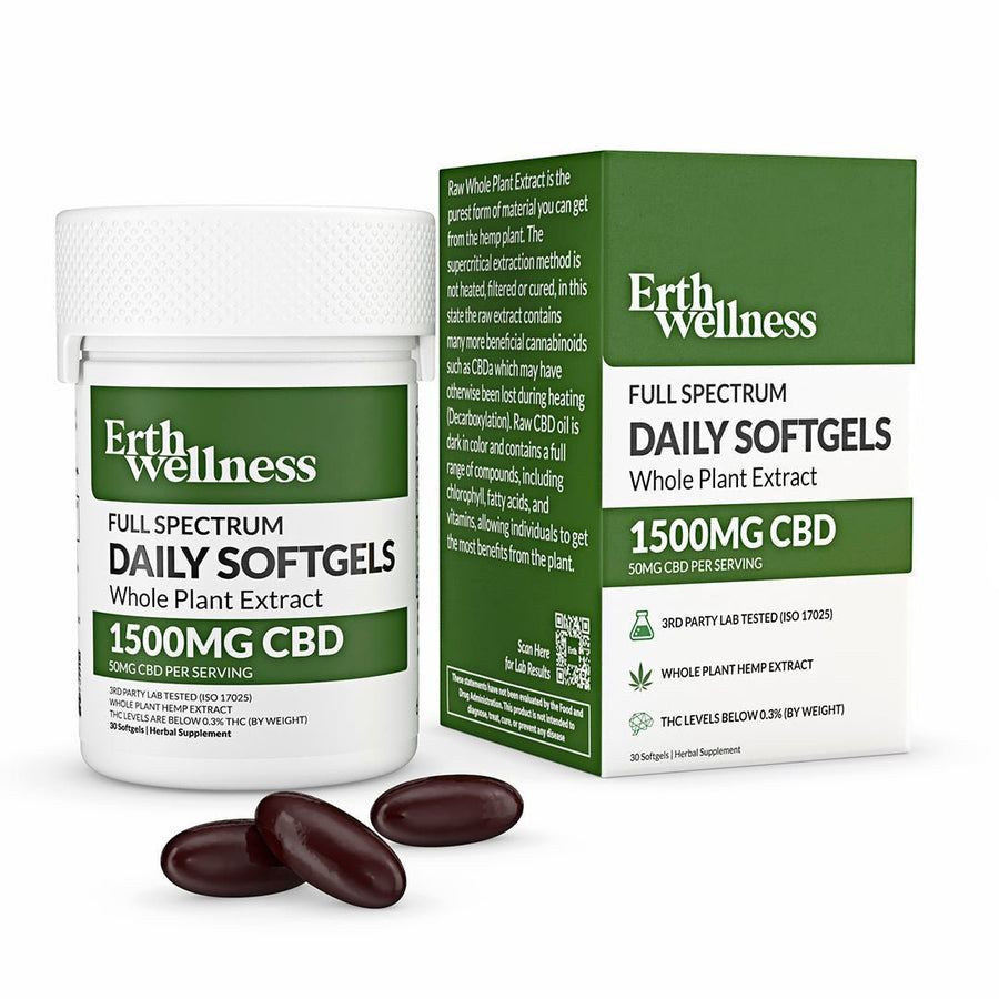 Erth Wellness - Full Spectrum Daily Softgels