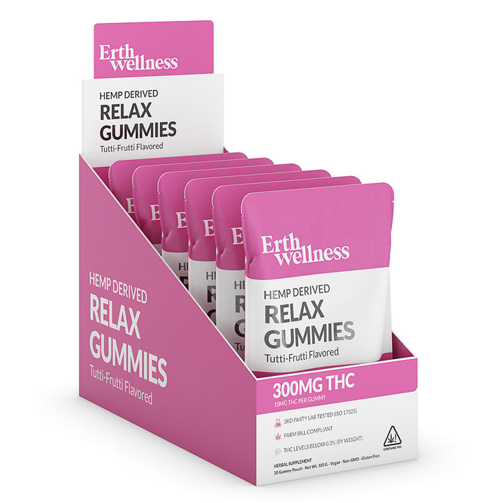 Erth Wellness - RELAX 10mg THC Gummies